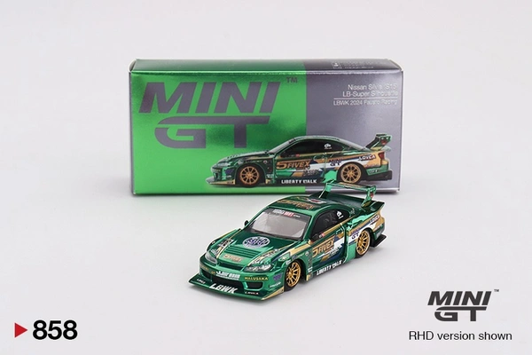 Nissan LB-Super Silhouette S15 SILVIA LBWK 2024 Fausto Racing - Scale 1/64 MGT00858