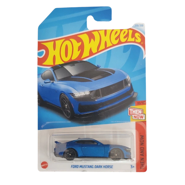 HOTWHEELS Hot Wheels 1:64 Scale|FORD MASTANG DARK HORSE|THEN AND NOW|10/10|250/250