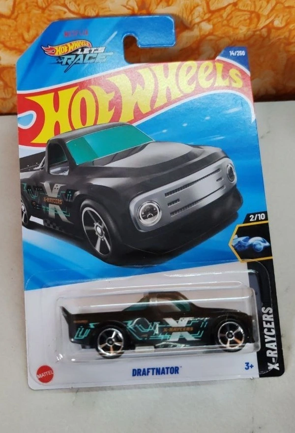 HOTWHEELS Hot Wheels 1:64 Scale | DRAFTNATOR | X-RAYCERS | BLACK | 2/10 | 14/250
