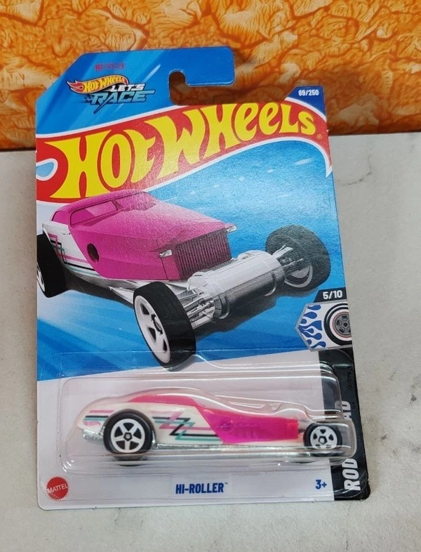 HOTWHEELS Hot Wheels 1:64 Scale | HI-ROLLER | ROD SQUAD | PINK | 5/10 | 69/250