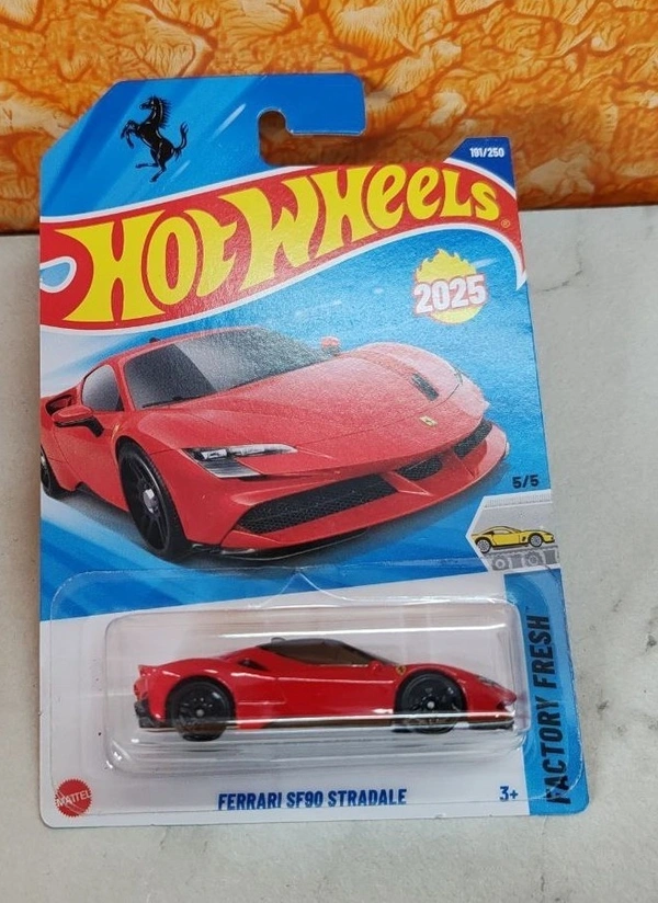 HOTWHEELS Hot Wheels 1:64 Scale | FERRARI SF90 STRADALE | FACTORY FRESH | Rosso Corsa | 5/5 | 191/250