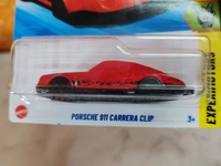 HOTWHEELS Hot Wheels 1:64 Scale | PORSCHE 911 CARRERA CLIP | Experimotors | RED | 6/10 | 187/250