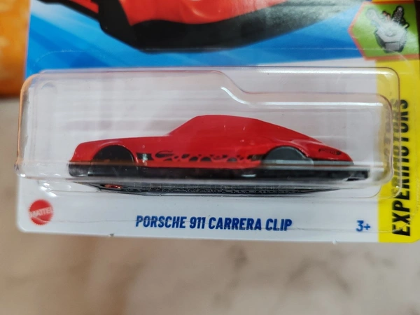 HOTWHEELS Hot Wheels 1:64 Scale | PORSCHE 911 CARRERA CLIP | Experimotors | RED | 6/10 | 187/250