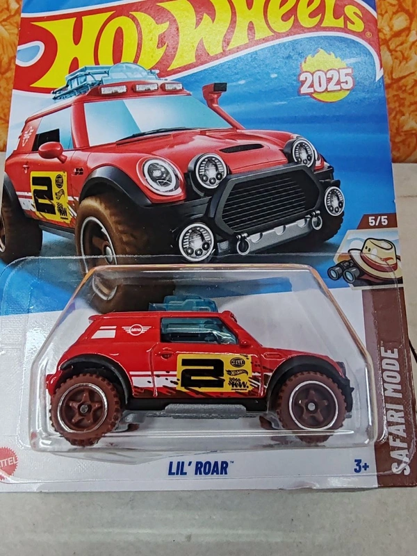 HOTWHEELS Hot Wheels 1:64 Scale | LIL ROAR | Safari Mode | red | 5/5 | 203/250