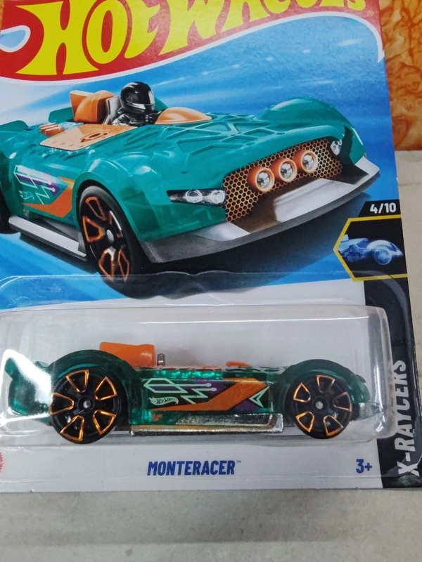 HOTWHEELS Hot Wheels 1:64 Scale | MONTERACER | X-Raycers | GREEN | 4/10 | 63/250