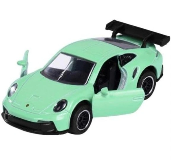Majorette | Porsche 911 GT3 Cup 992 | Diecast Car Model | Mint Green |1:64 Scale