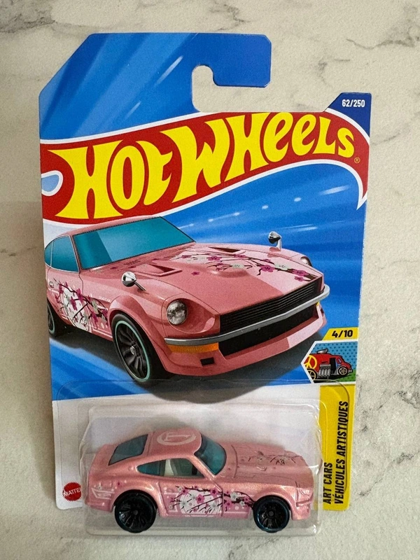 Hot Wheels 1:64 Scale | DATSUN 24OZ | Art Cars | PINK | Case M | 62/250