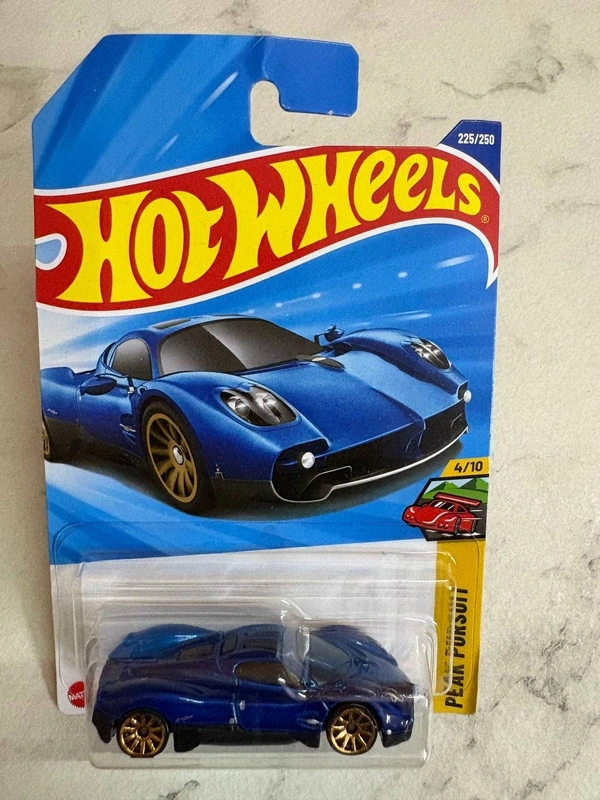 Hot Wheels 1:64 Scale | PAGANI UTOPIA | Peak Pursuit | Blue | Case M | 225/250