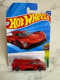 Hot Wheels 1:64 Scale | CADILLAC PROJECT GTP HYPERCAR / HYPERVOITURE | Exotics | Red | Case M | 99/250