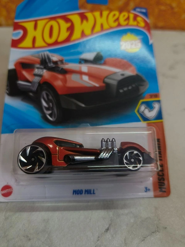Hot Wheels 1:64 Scale | MOD MIL | Muscle Mania | Red | Case L&M | 218/250