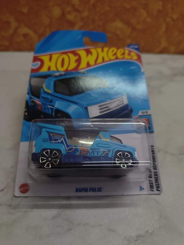 Hot Wheels 1:64 Scale | RAPID PULSE | HW First Response | Blue | Case M | 137/250