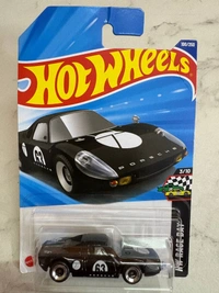 Hot Wheels 1:64 Scale | PORSCHE 904 CARRERA GTS | HW Race Day | Black | Case L&M | 100/250