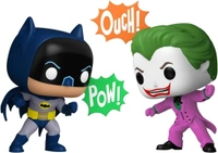 FUNKO POP! Heroes: Batman's 85th Anniversary | Batman & The Joker | Pack of 2 | DC Comics 