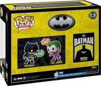 FUNKO POP! Heroes: Batman's 85th Anniversary | Batman & The Joker | Pack of 2 | DC Comics 