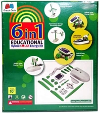 6IN1 EDUCATIONAL HYBRID SOLAR ENERGY KIT