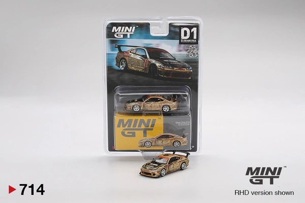 MINI GT Mini GT #714: Nissan Silvia (S15) Top Secret D1GP (BLISTER PACKING)
