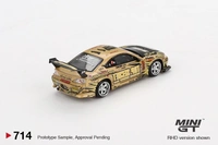 MINI GT Mini GT #714: Nissan Silvia (S15) Top Secret D1GP (BLISTER PACKING)