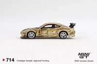 MINI GT Mini GT #714: Nissan Silvia (S15) Top Secret D1GP (BLISTER PACKING)
