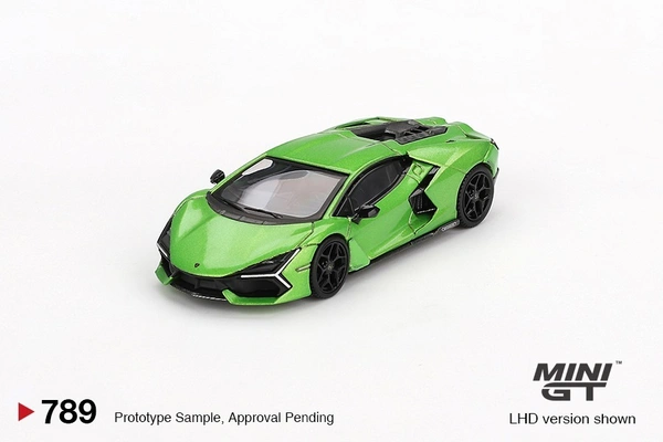 MINI GT Mini GT #789: Lamborghini Revuelto Verde Selvans