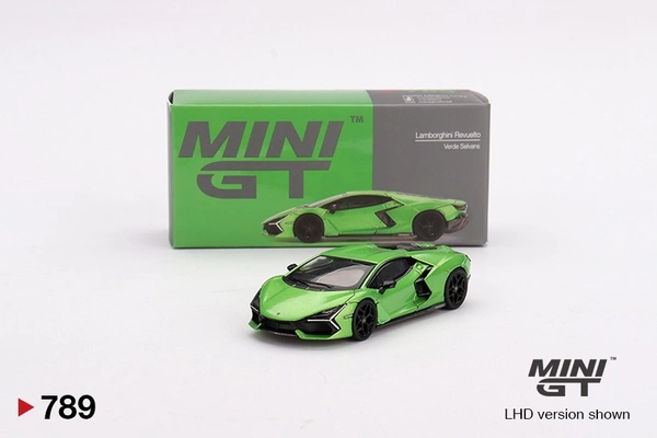 MINI GT Mini GT #789: Lamborghini Revuelto Verde Selvans