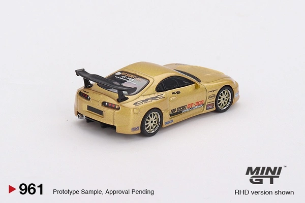 MINI GT #961: Toyota Supra (A80) Top Secret GT-300 Top Secret Gold