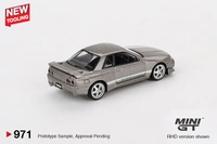 MINI GT #961: NISSAN SKYLINE GTR R32 VEILSIDE COMBAT CI VEILSIDE COMBAT GREY
