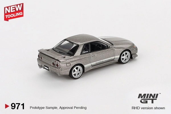 MINI GT #961: NISSAN SKYLINE GTR R32 VEILSIDE COMBAT CI VEILSIDE COMBAT GREY