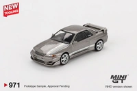MINI GT #961: NISSAN SKYLINE GTR R32 VEILSIDE COMBAT CI VEILSIDE COMBAT GREY