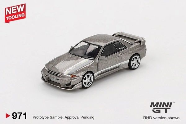 MINI GT #961: NISSAN SKYLINE GTR R32 VEILSIDE COMBAT CI VEILSIDE COMBAT GREY