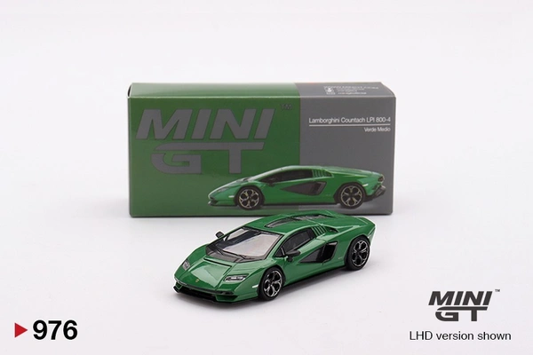 MINI GT Mini GT #976 : Lamborghini Countach LPI 800-4 Verde Medio