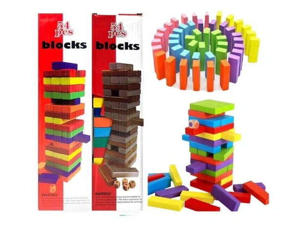 BIG ZENGA BLOCKS 54 BLOCKS