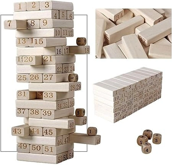 BIG ZENGA BLOCKS 54 BLOCKS