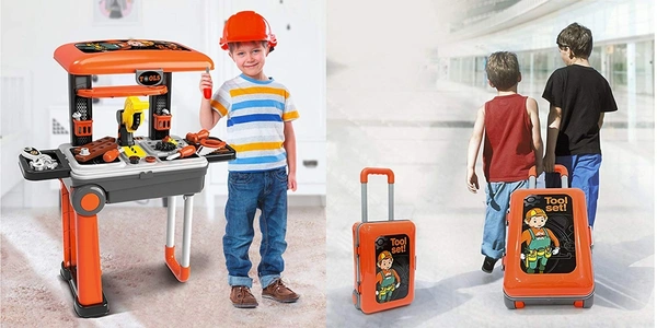 Portable Tool Set Cum trolley for kids