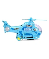 Helicopter 360 Degree Rotation Musical and 3D Lights Helicopter Toy for 2-5 Year Kids