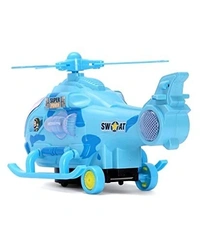 Helicopter 360 Degree Rotation Musical and 3D Lights Helicopter Toy for 2-5 Year Kids