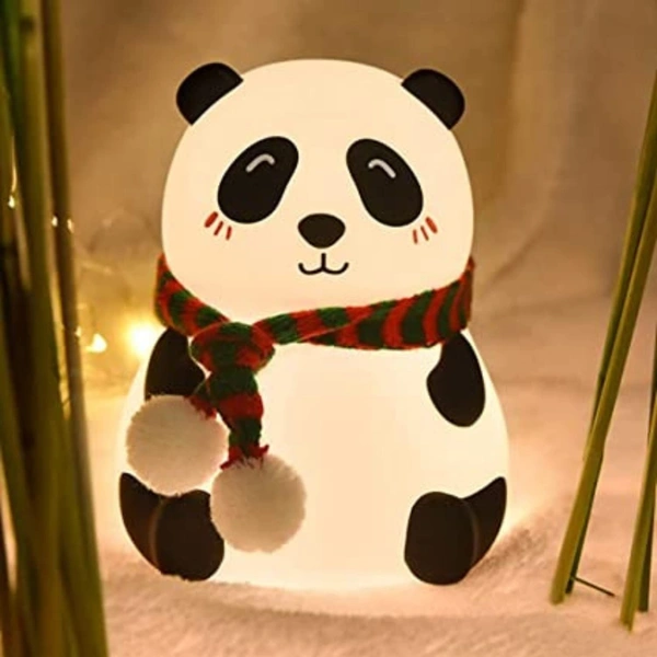 Cute Silicone Panda Light lamp Rechargeable lamp for Kids