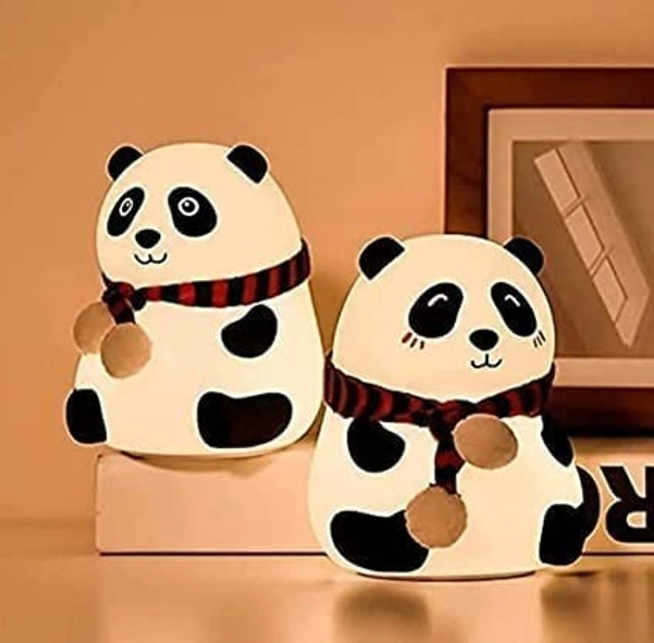 Cute Silicone Panda Light lamp Rechargeable lamp for Kids