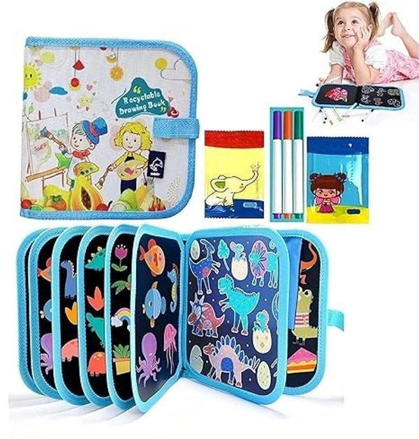 Kids Erasable Dooble book Reusable Drawing book
