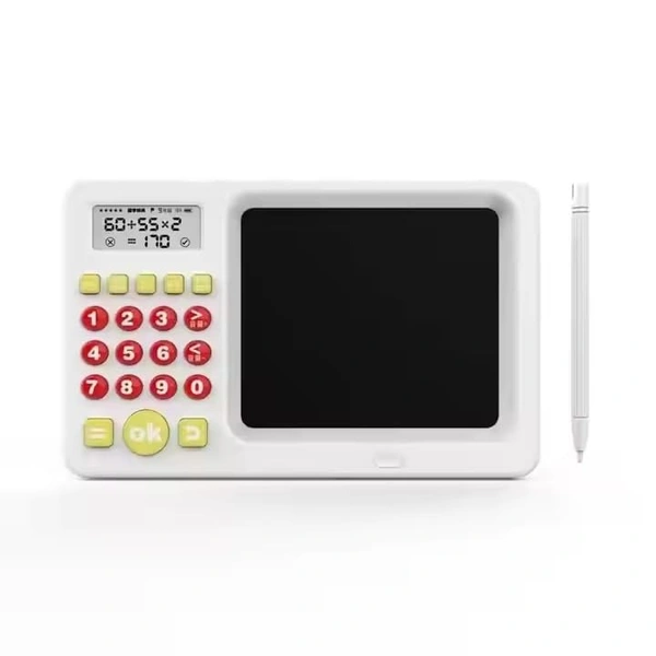 LCD Writing Tablet for Kids, Digital Slate with Calculator, E-Note Pad, Doodle Board, Writing Board, Educational Toy