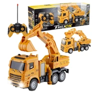 Remote Control RC Truck Excavator Constuction Truck with Working Head Light Construction Truck Toy