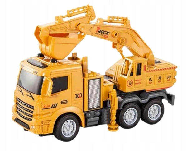 Remote Control RC Truck Excavator Constuction Truck with Working Head Light Construction Truck Toy