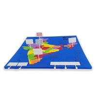 EKTA Explore India Map Puzzle for Kids | India Map with State Capitals | Puzzle Foam Map for Educational | Jigsaw Puzzle and Learning Aid Games for Kids | Foam Puzzle Games | 24 Pieces