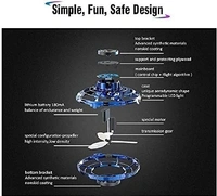 UFO Fingertip Upgrade Flight Gyro Flying Spinner Decompression Toy