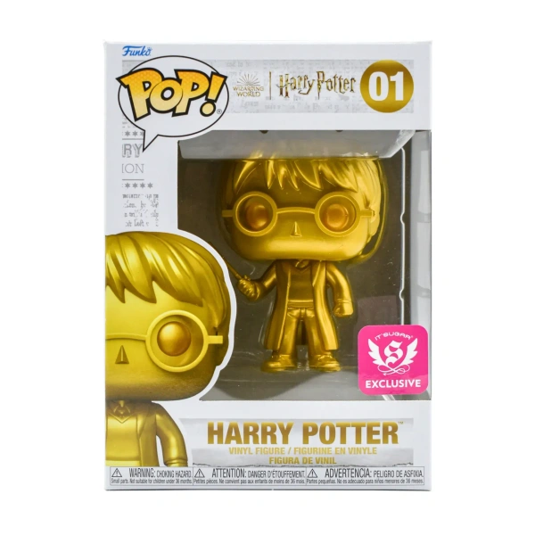 FUNKO POP! HARRY POTTER GOLD | VINYL FIGURE | IT’SUGAR Exclusive