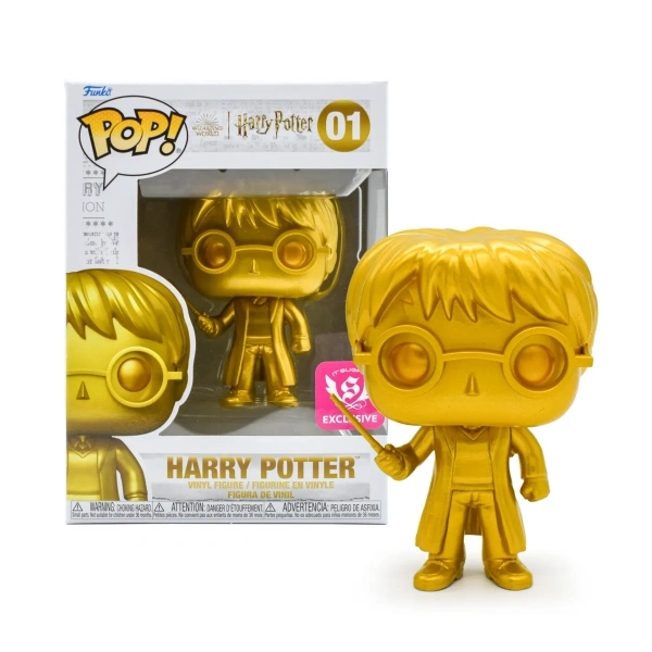 FUNKO POP! HARRY POTTER GOLD | VINYL FIGURE | IT’SUGAR Exclusive