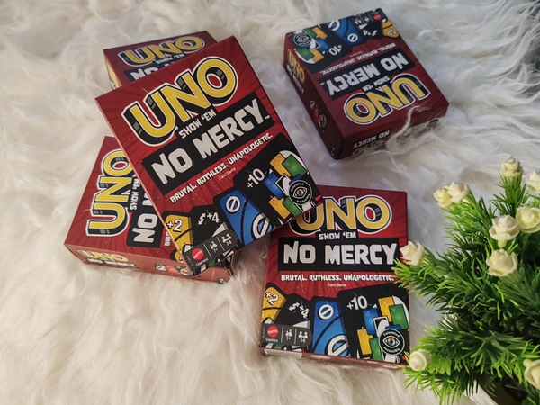 Orignal Mattel UNO SHOW 'EM NO MERCY