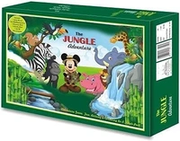 The Jungle Adventure Classic Board Game, Kids Play & Learn Board Game, Drawing Board Games