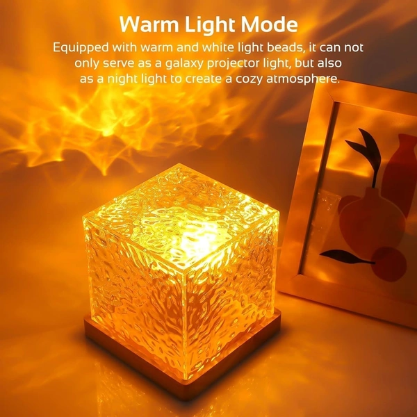 Projector Lights Ocean Wave, 3D Water Wave Effect LED Night Light