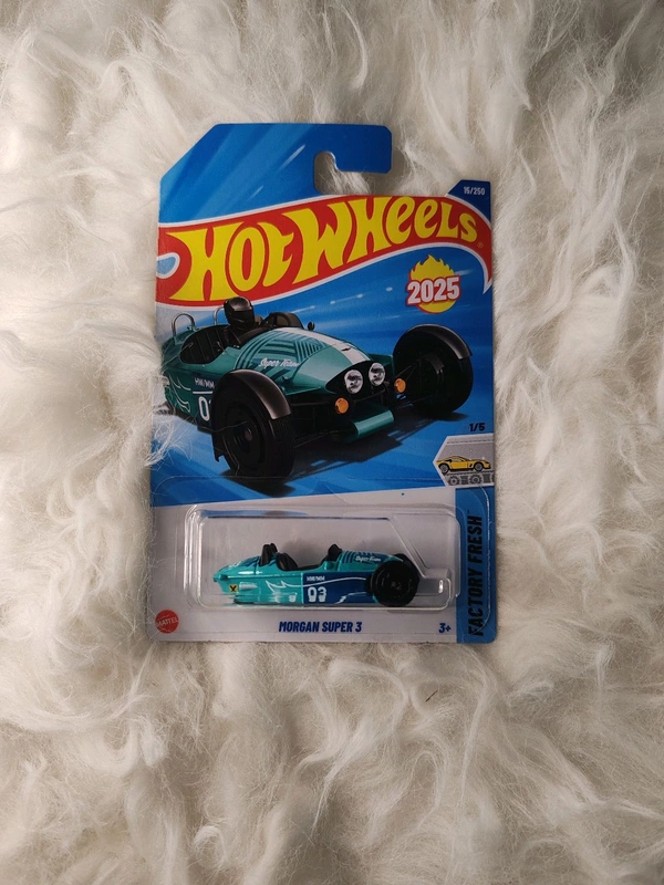 HOTWHEELS Hot Wheels 1:64 Scale | MORGAN SUPER 3 | FACTORY FRESH | 1/5 | 15/250