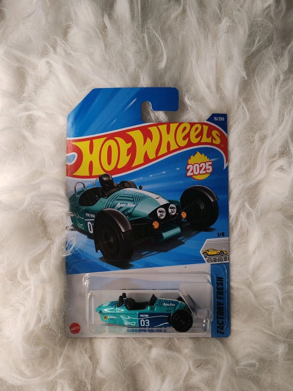 HOTWHEELS Hot Wheels 1:64 Scale | MORGAN SUPER 3 | FACTORY FRESH | 1/5 | 15/250